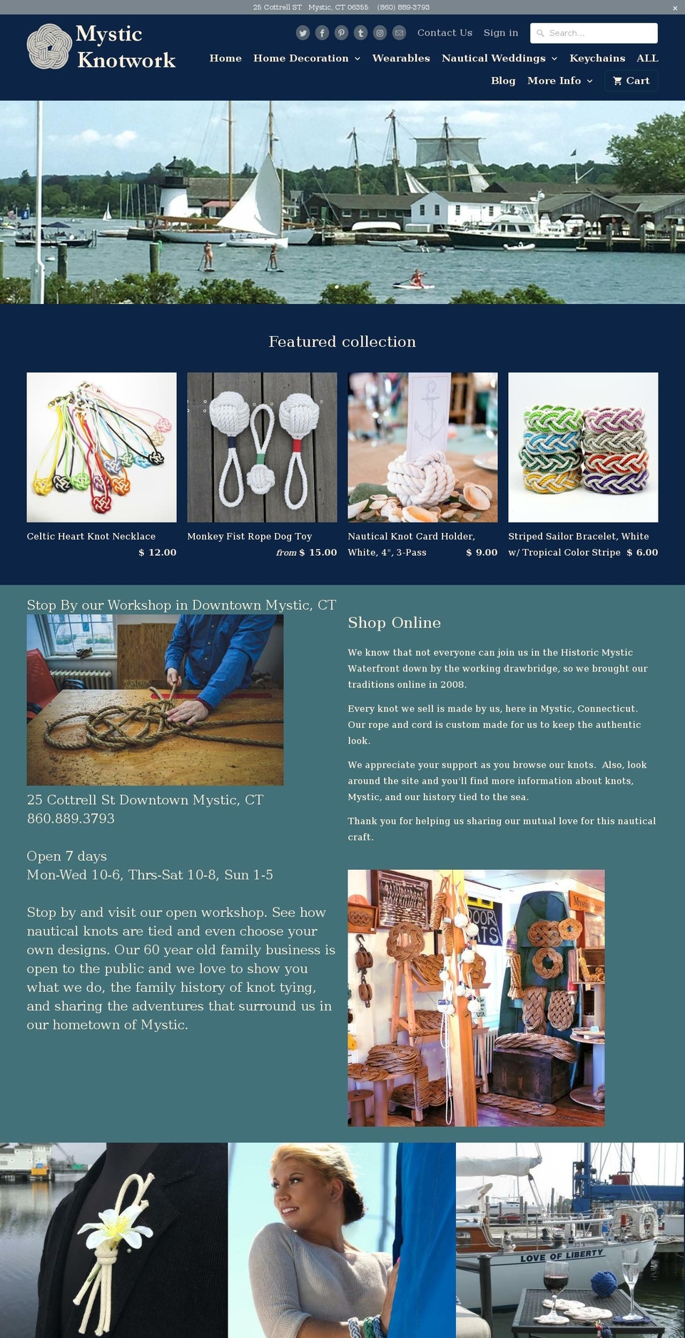 taliaevents.com shopify website screenshot