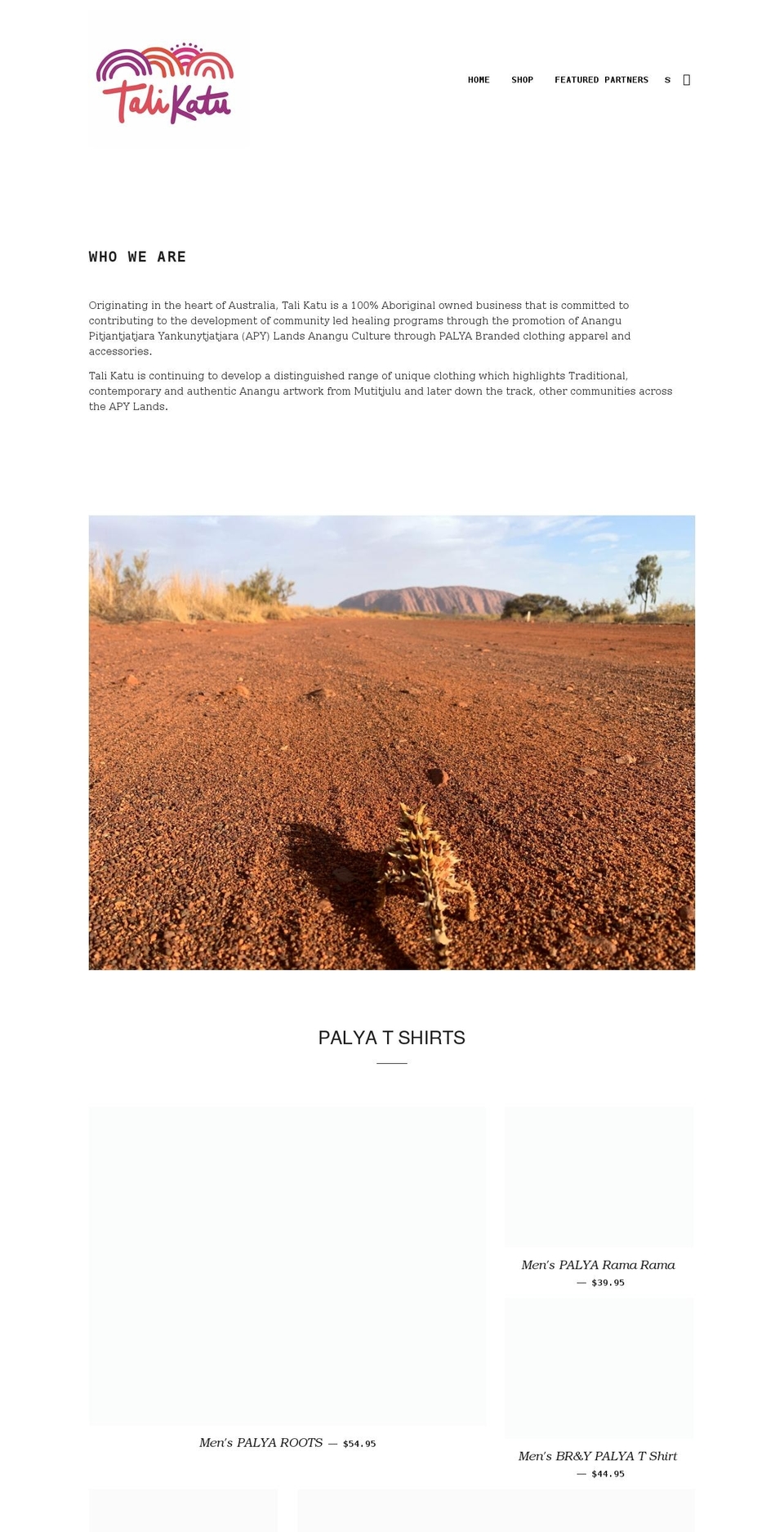 talikatu.com shopify website screenshot