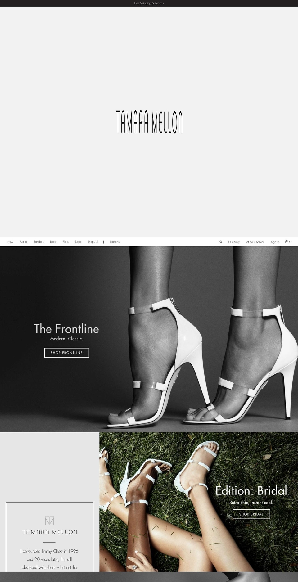 tamaramellonbook.com shopify website screenshot