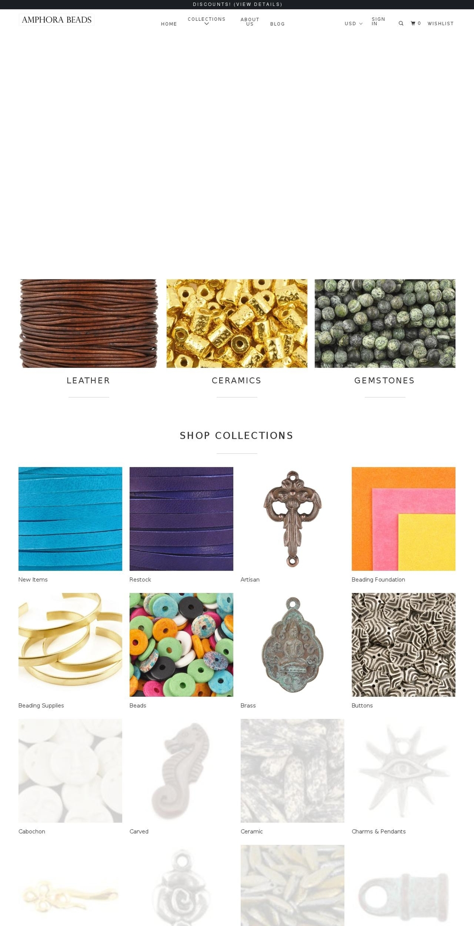 tamarascottwholesale.com — Shopify storefront screenshot