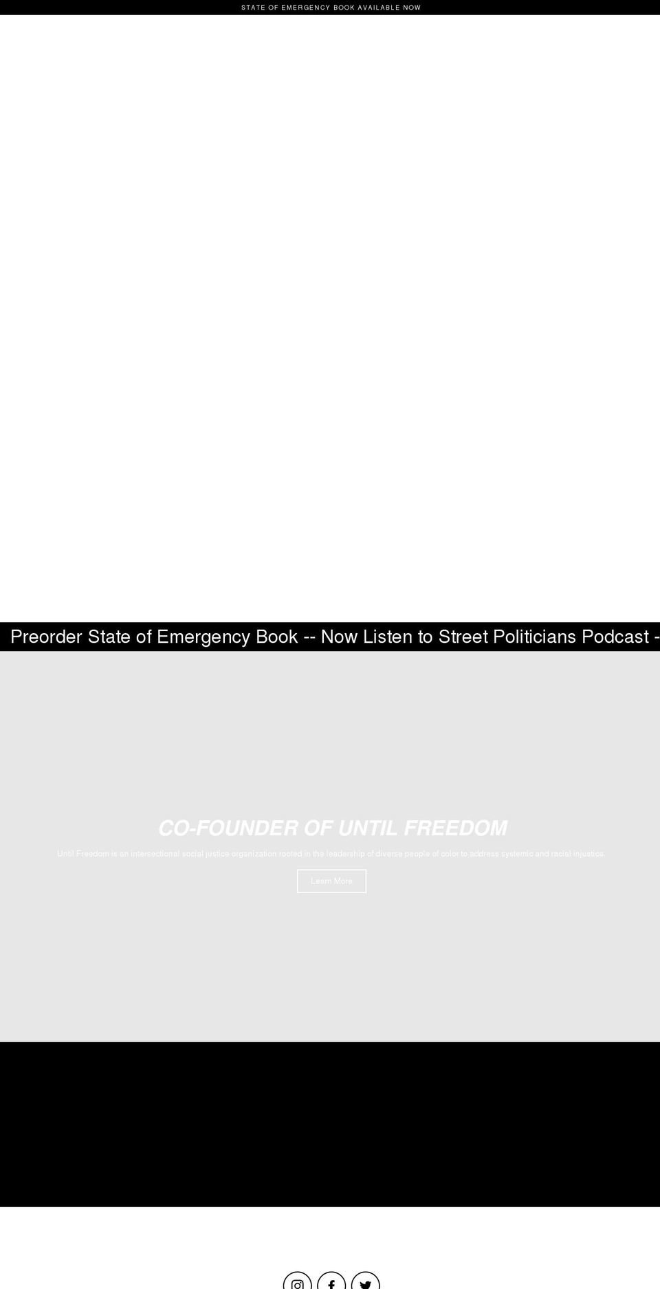 tamikadmallory.com shopify website screenshot