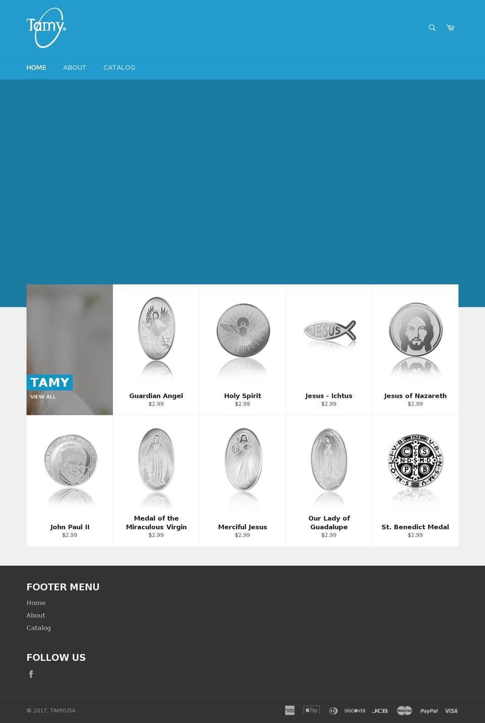 tamyusa.com shopify website screenshot