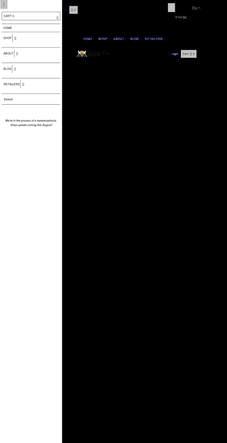 tananasilk.com shopify website screenshot