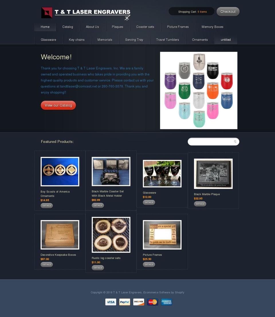 grey-red Shopify theme site example tandtlaser.com
