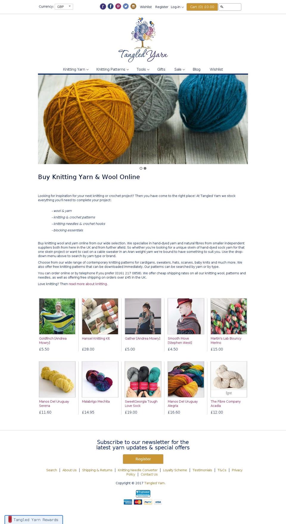 Copy of OOTS || Copy of Live Shopify theme site example tangled-yarn.co.uk