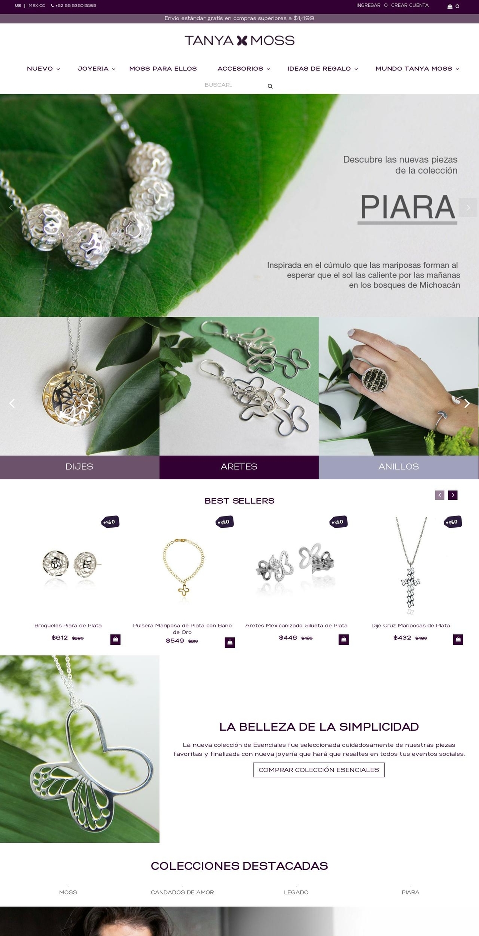 Template A\/B Testing TM MX 13\/01\/2017 Shopify theme site example taniamoss.com