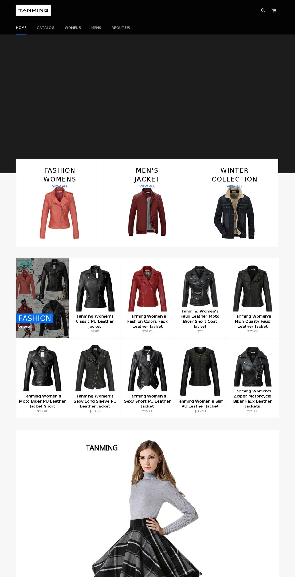 tanmingps.com — Shopify storefront screenshot