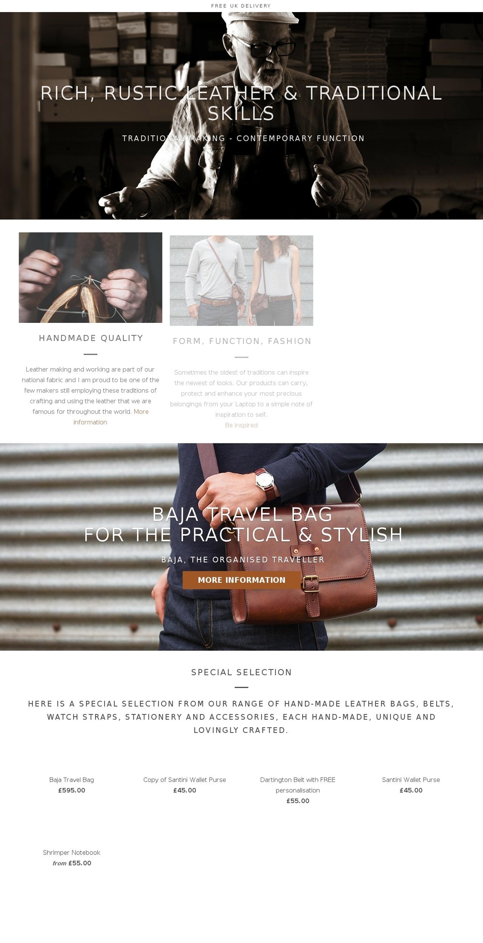 Tanner Bates Aug-- Shopify theme site example tannerbates.co.uk