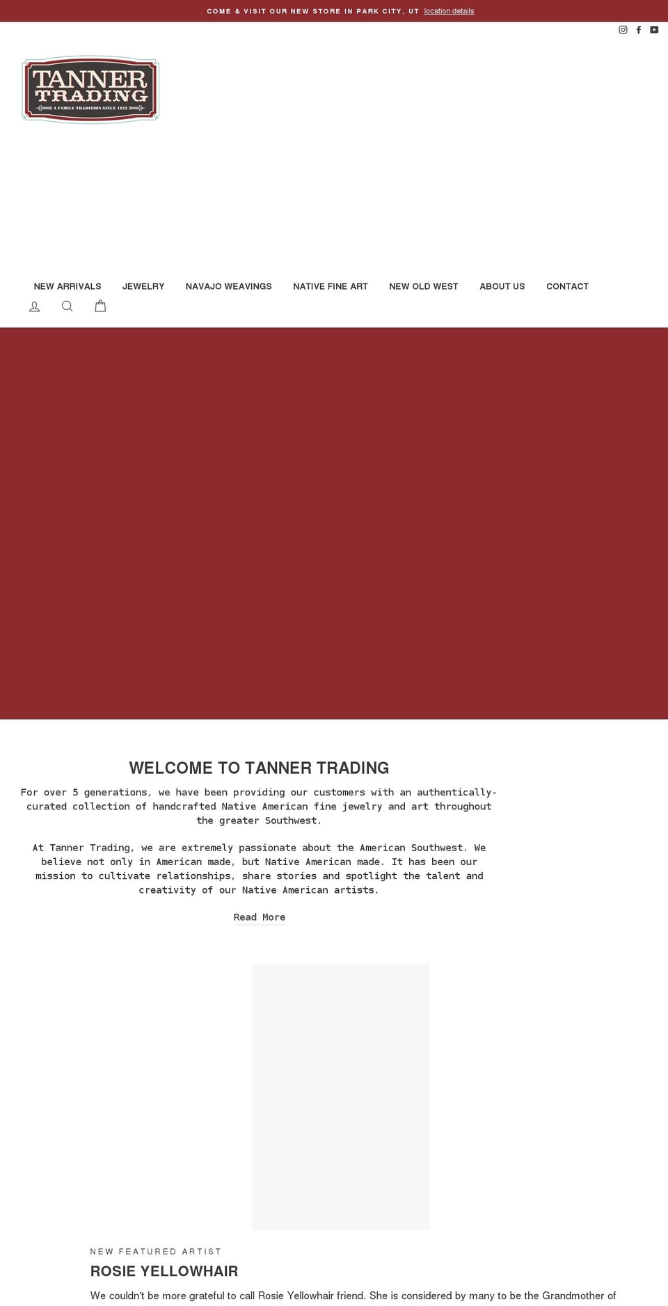 tannertrading.com shopify website screenshot