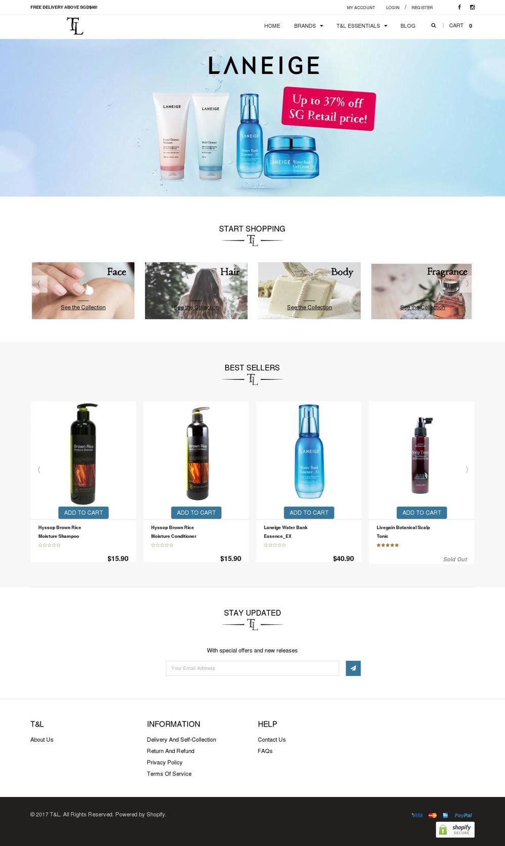 tannlo.com shopify website screenshot