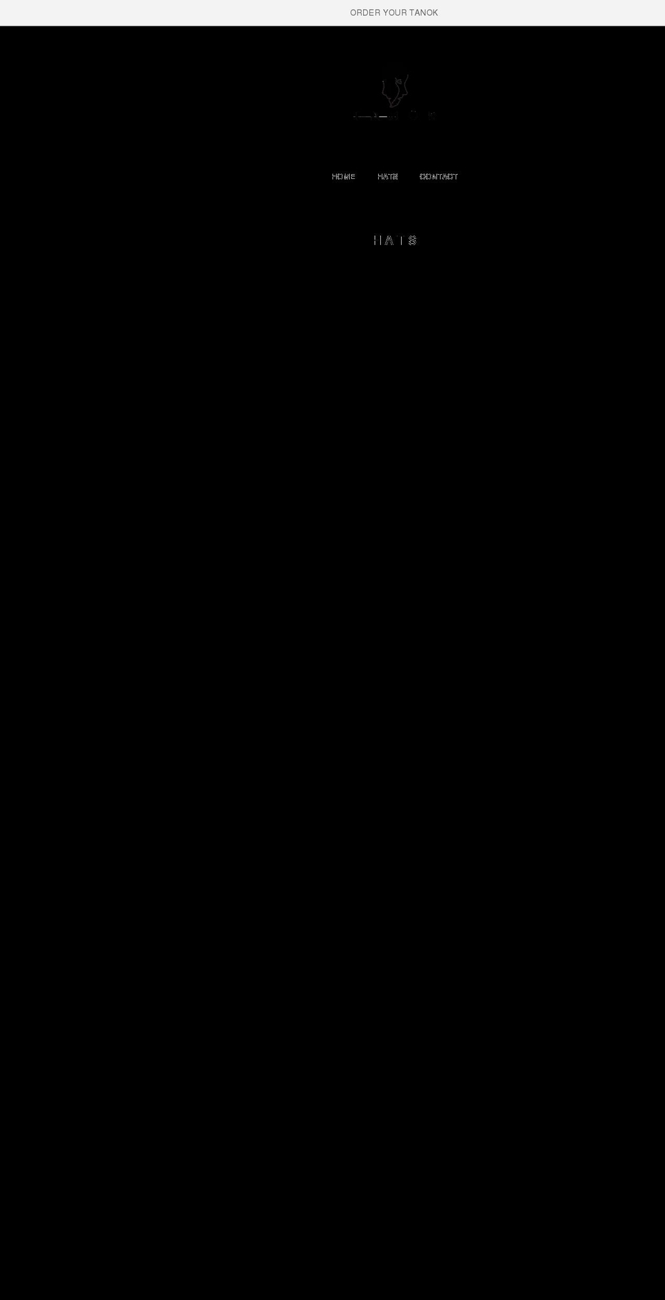 tanokhats.com shopify website screenshot