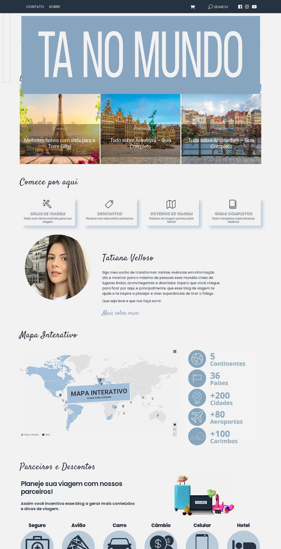 tanomundo.com — Shopify storefront screenshot