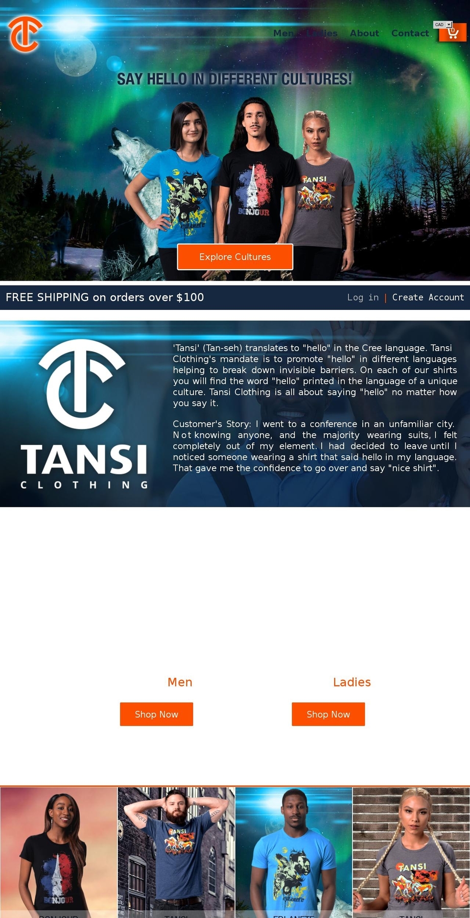 timothylewis77 Shopify theme site example tansiclothing.com