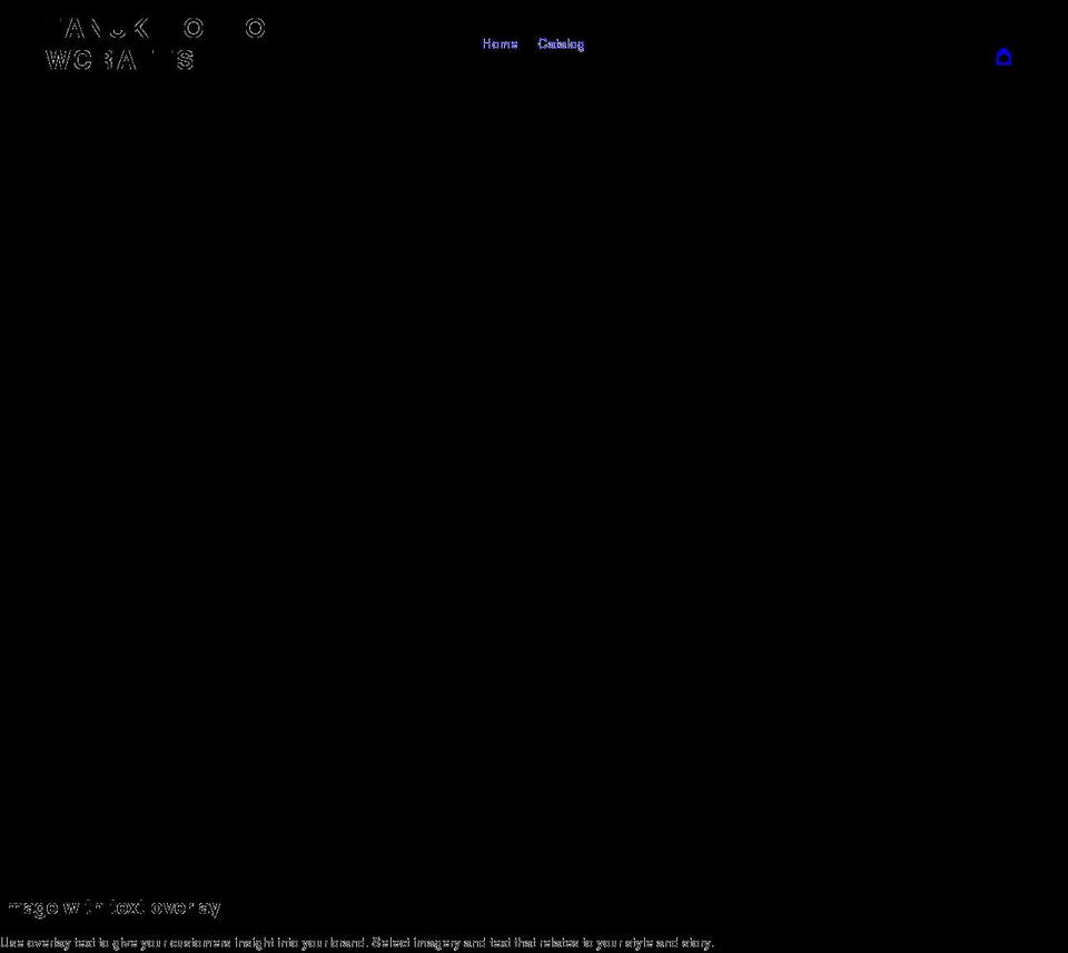 tanukihollowcrafts.myshopify.com shopify website screenshot