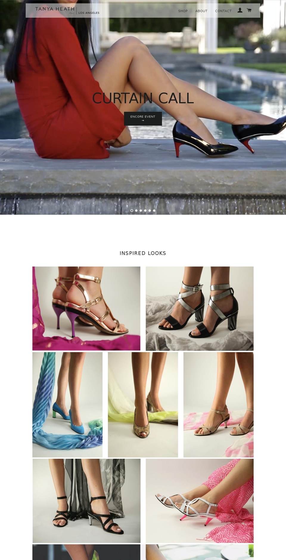 tanyaheath-losangeles.com — Shopify storefront screenshot