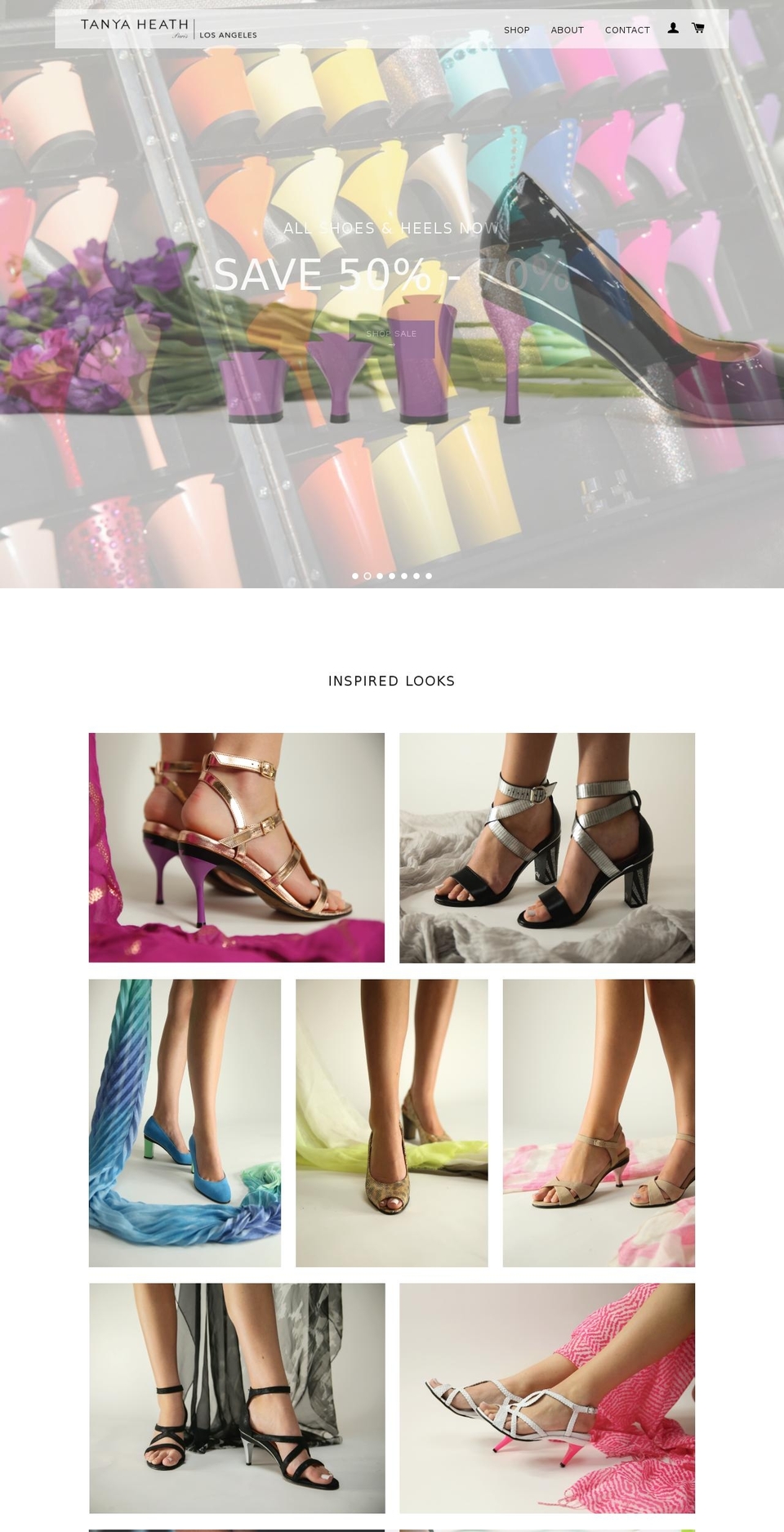 tanyaheathparis-usa.com shopify website screenshot