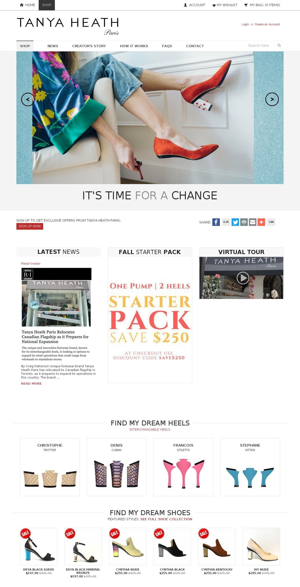 AKA Vigo Shop V2 Shopify theme site example tanyaheathpariscanada.com