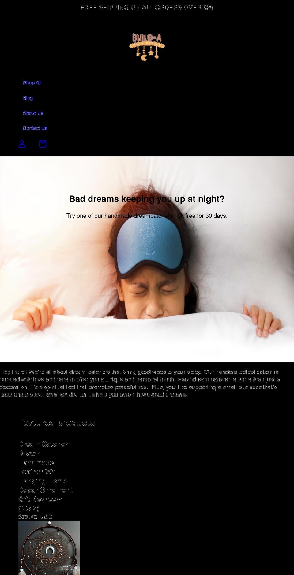 tanziwellness.com shopify website screenshot