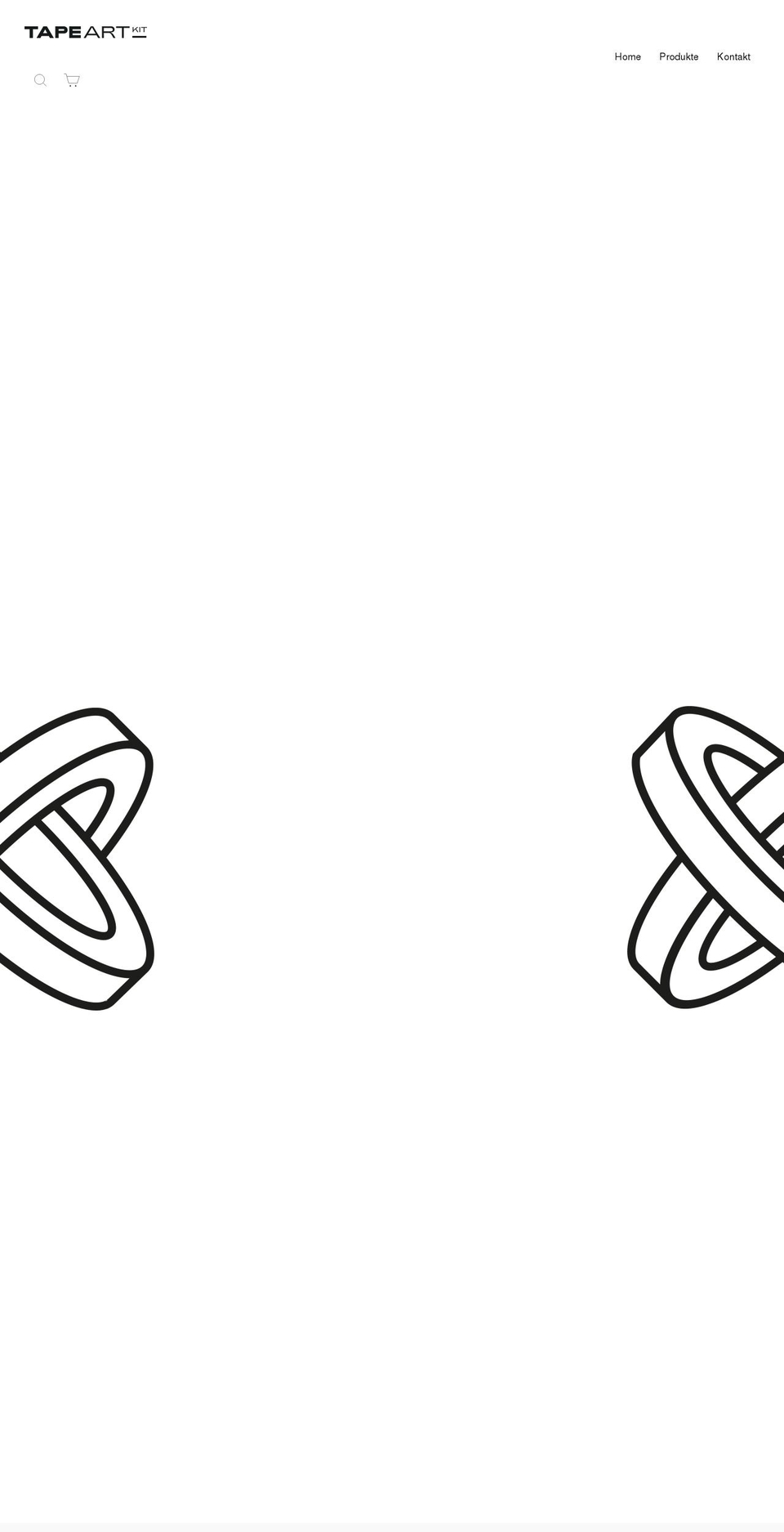 tapeartkit.com shopify website screenshot