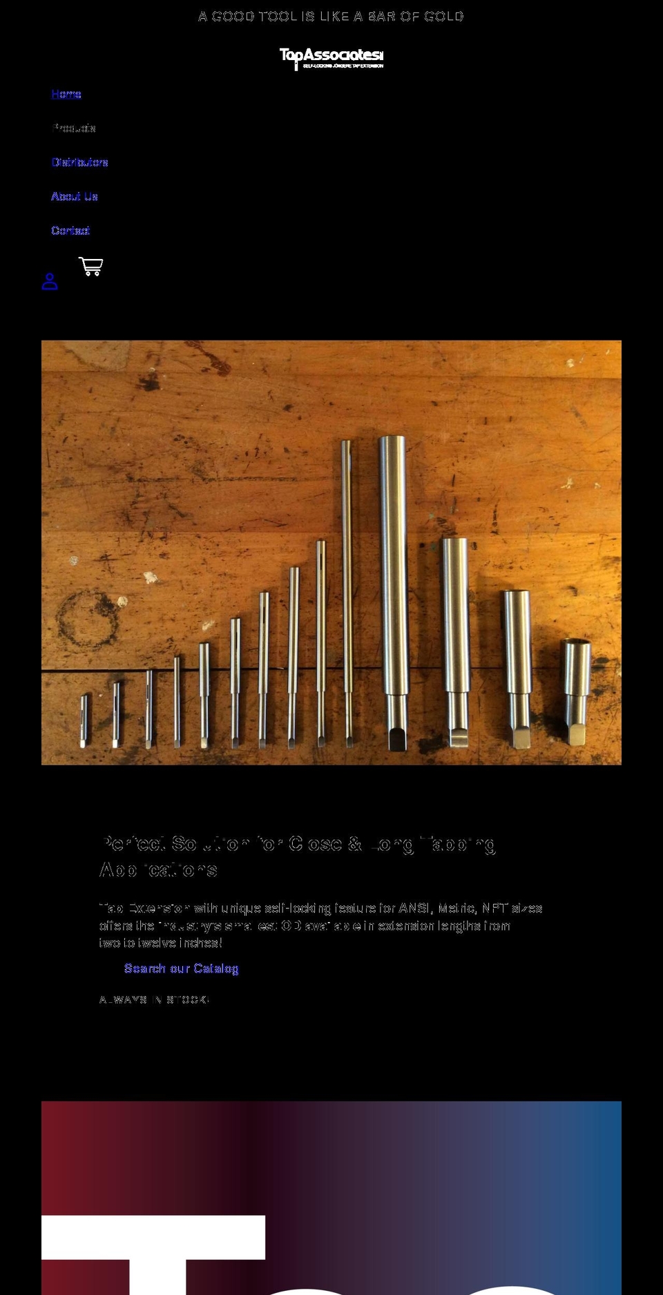 tapextension.com shopify website screenshot