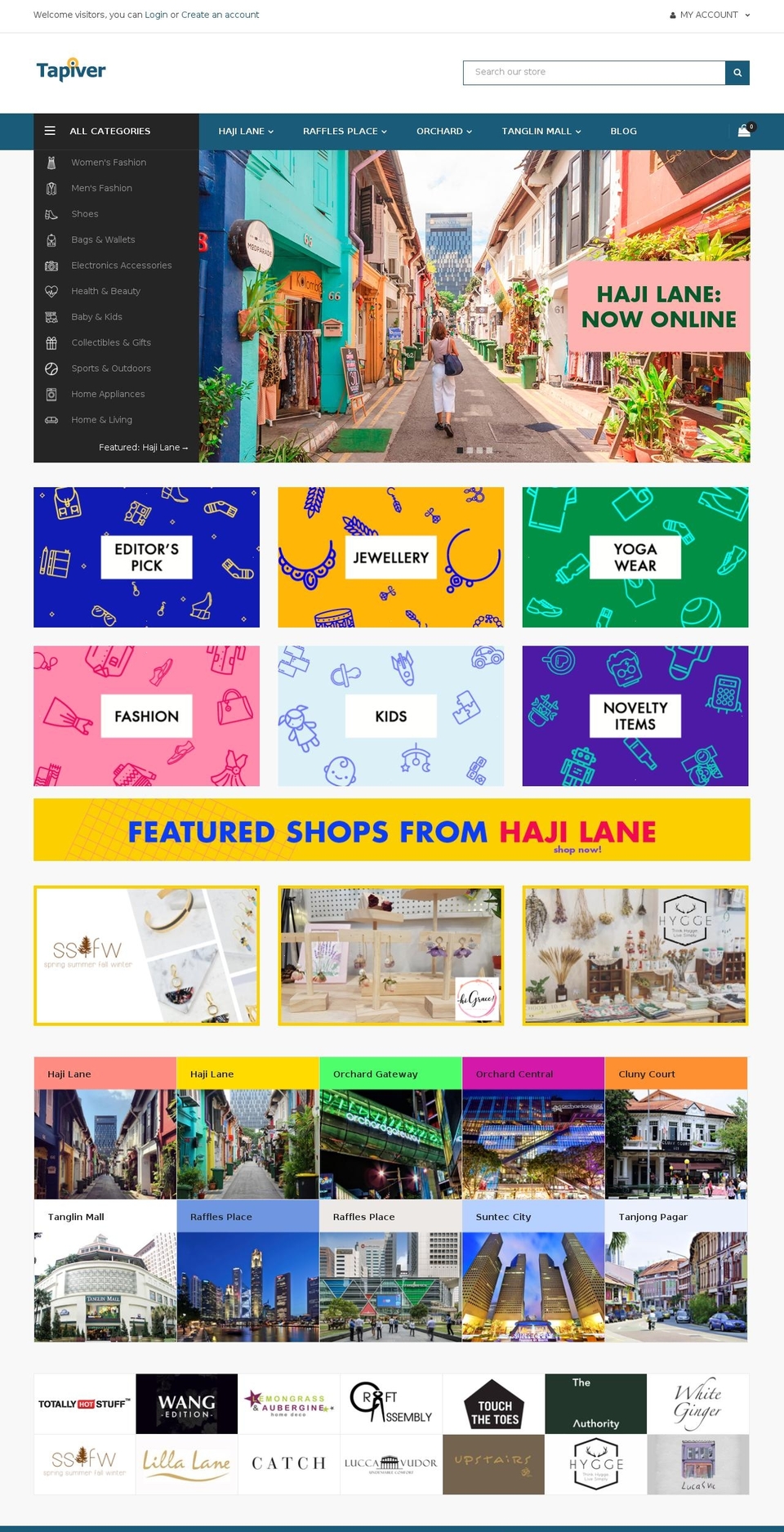 wowmarket2 Shopify theme site example tapiver.com