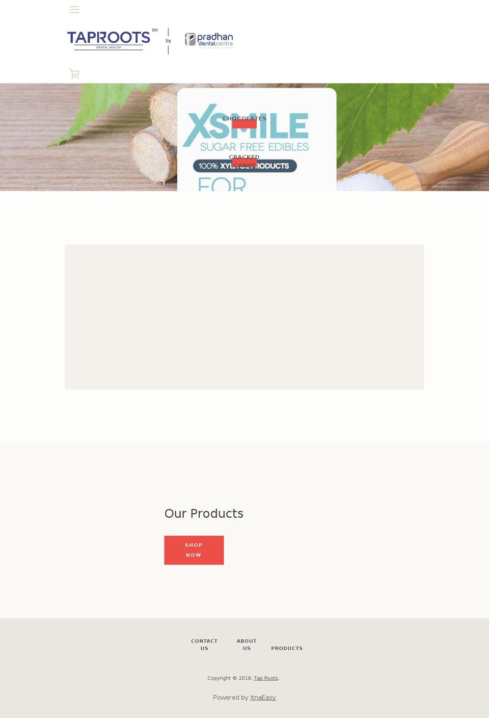 taprootsdentalhealth.com — Shopify storefront screenshot