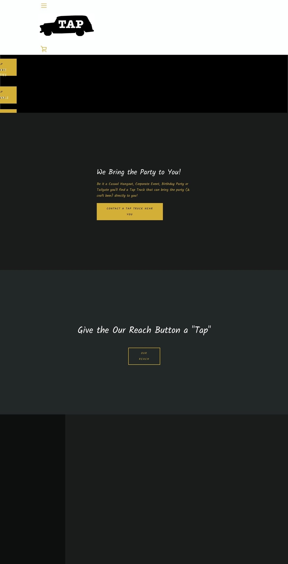 taptruckny.com — Shopify storefront screenshot