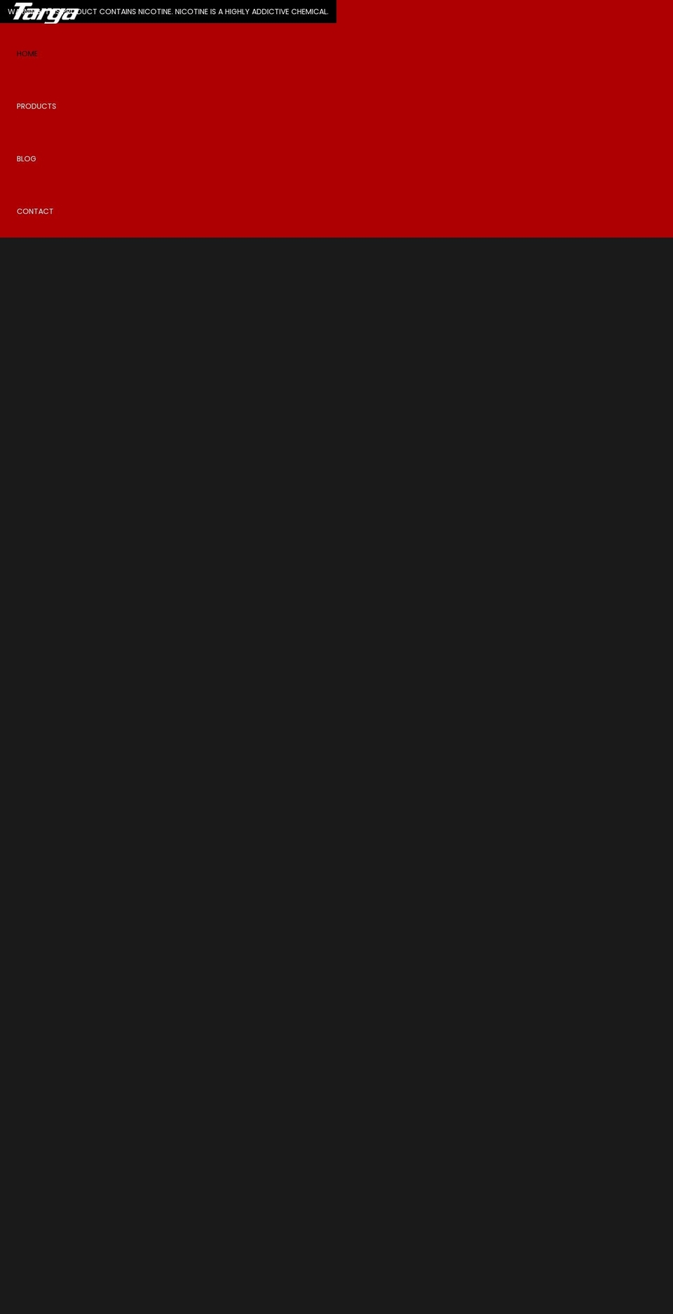 targavapor.com shopify website screenshot