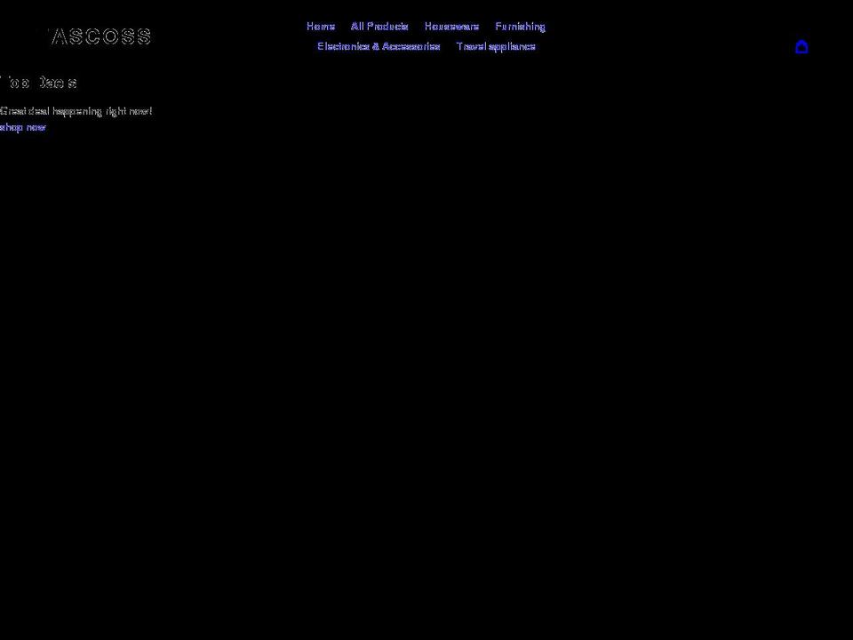 tascoss.com shopify website screenshot