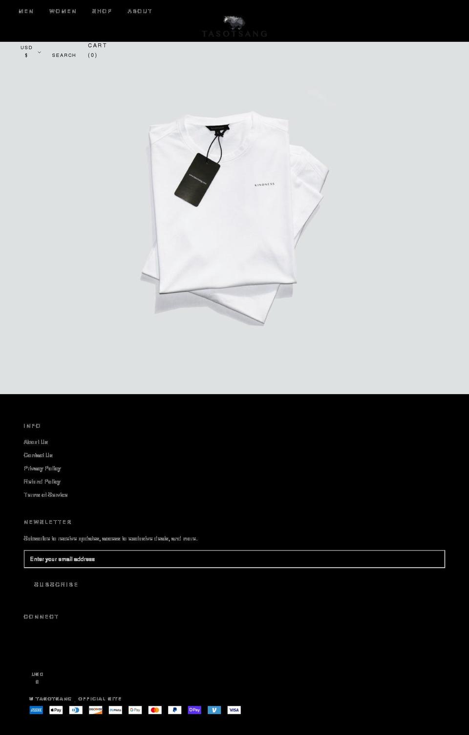 tasotsang.com shopify website screenshot