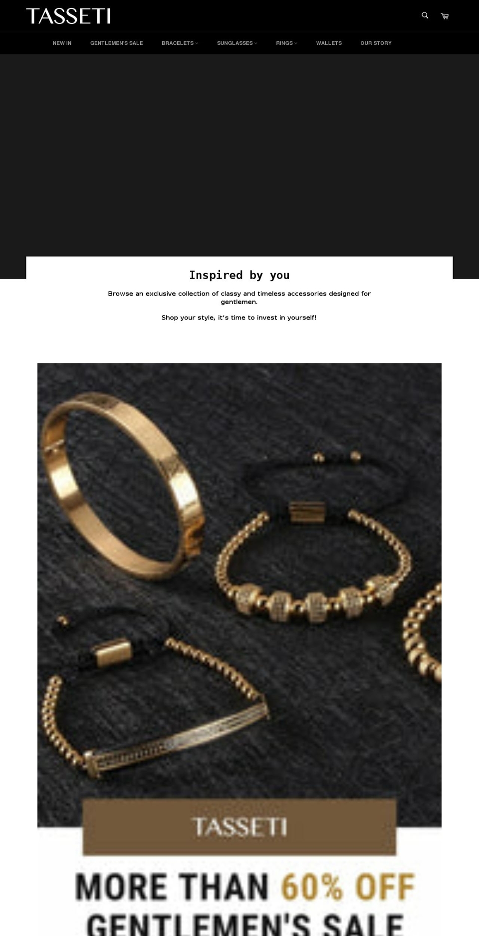 tasseti.com shopify website screenshot