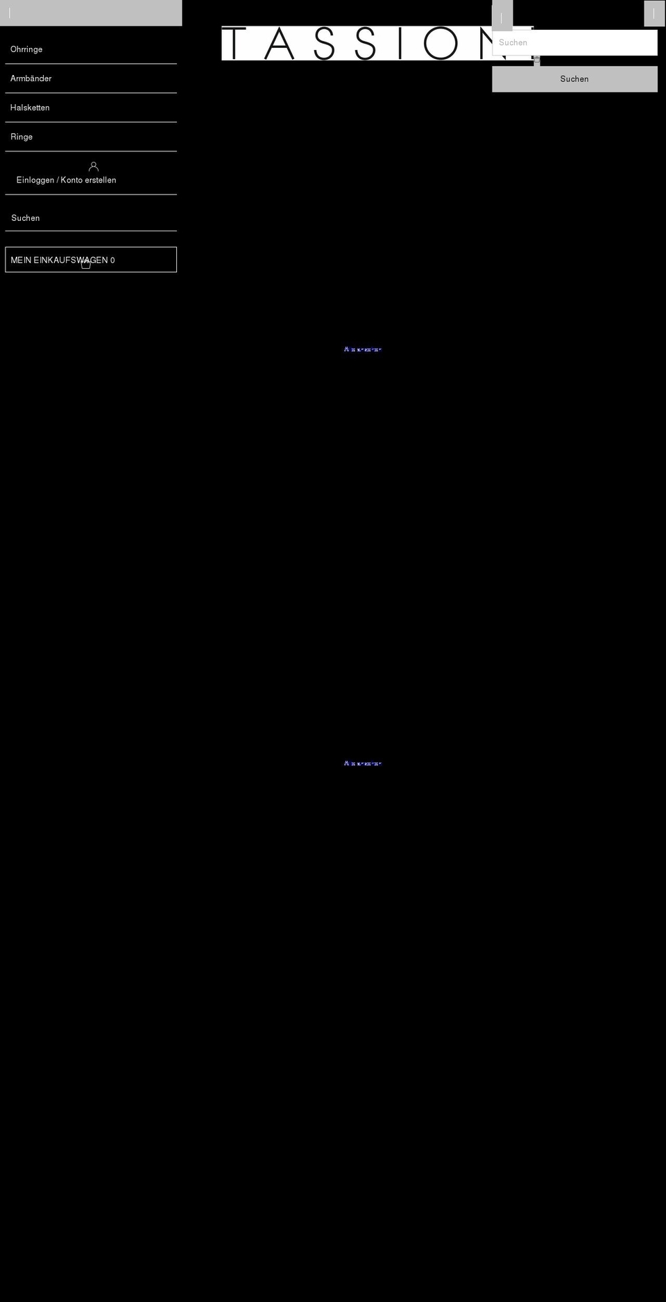 tassioni.com shopify website screenshot