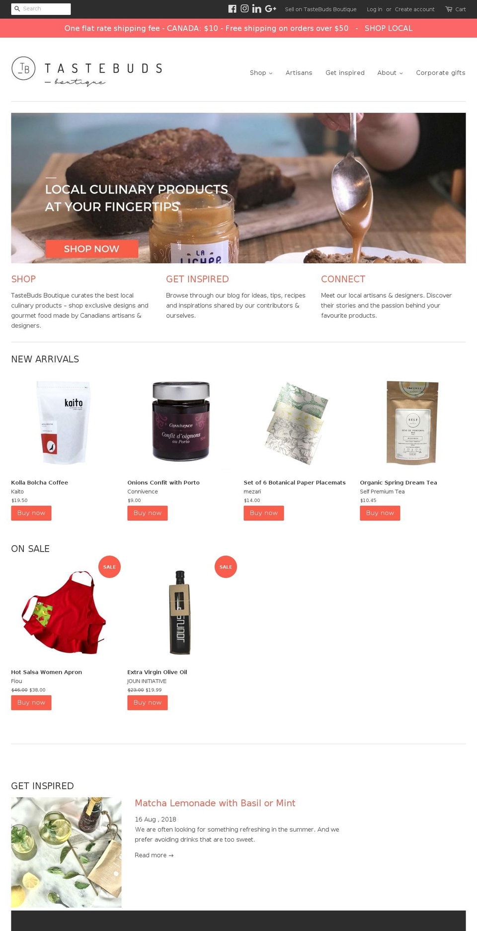 tastebudsv2.myshopify.com shopify website screenshot
