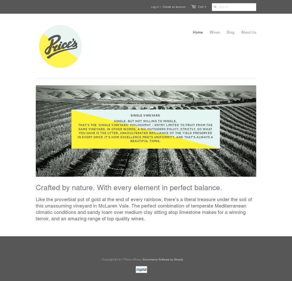tasteprices.com shopify website screenshot