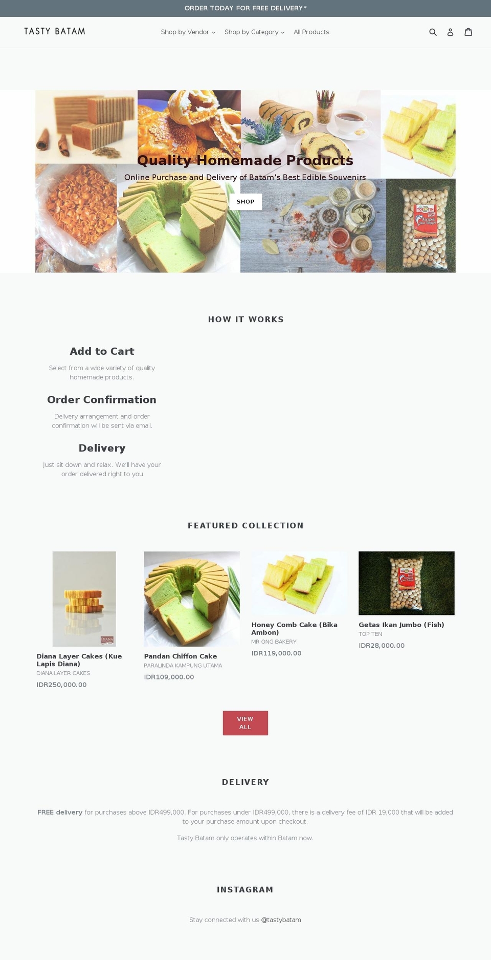 tastybatam.com shopify website screenshot