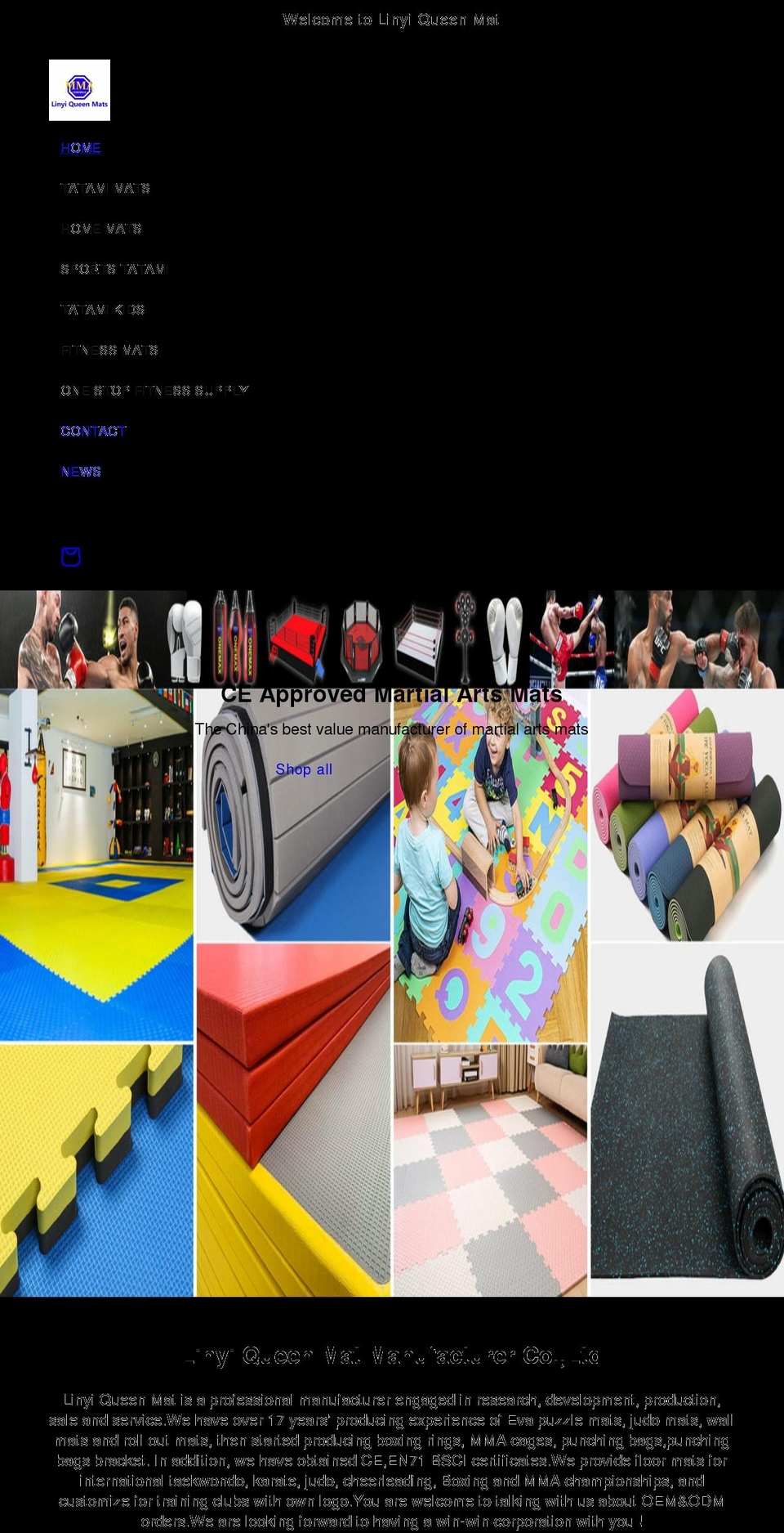 tatami-mat.com shopify website screenshot