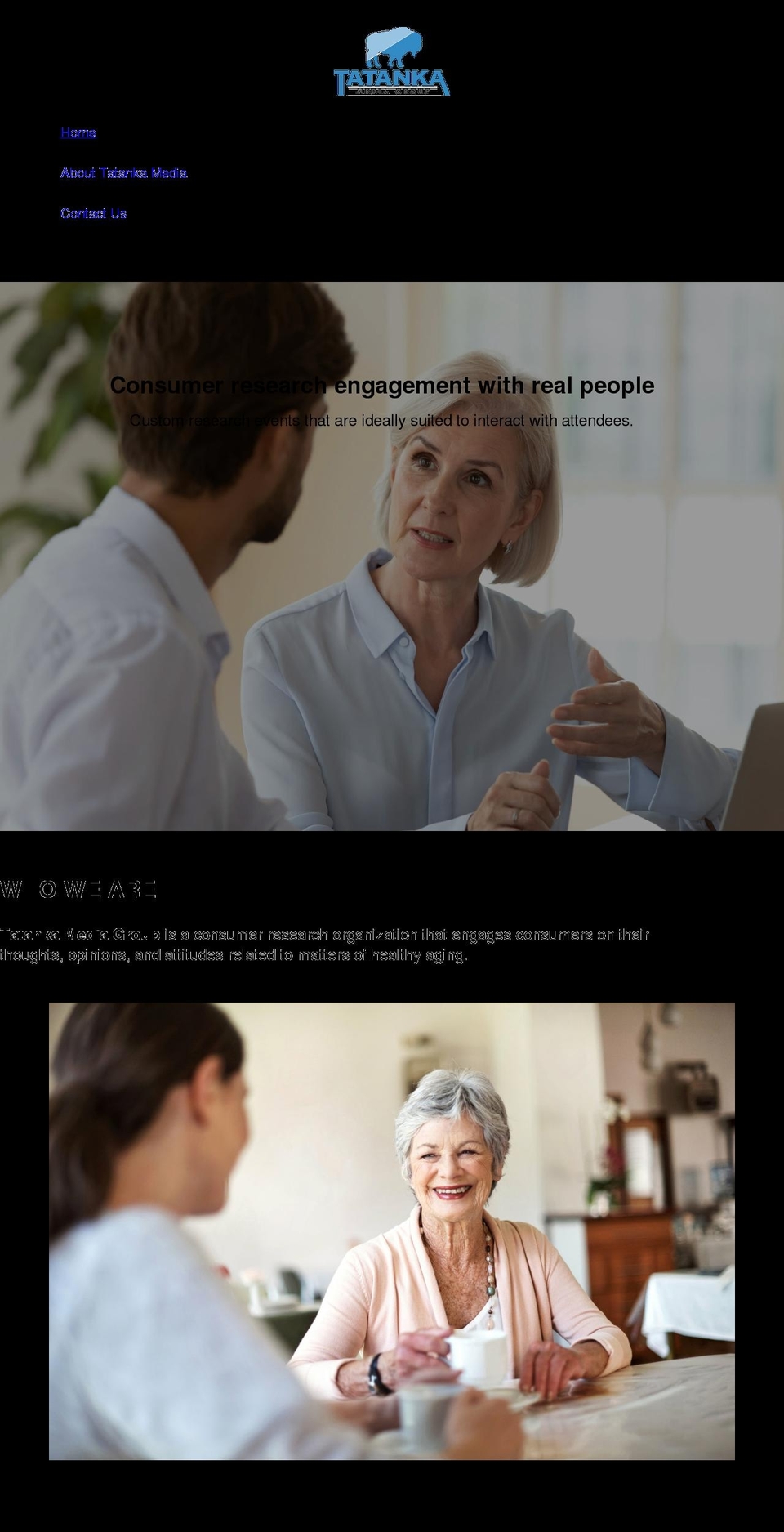 tatankamediagroup.com shopify website screenshot