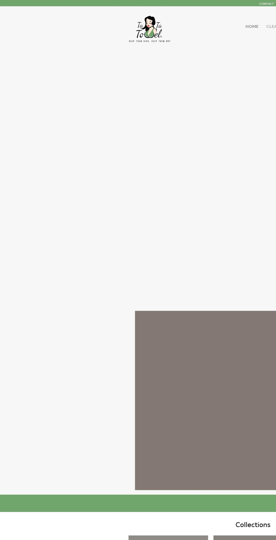 tatatowel.com — Shopify storefront screenshot