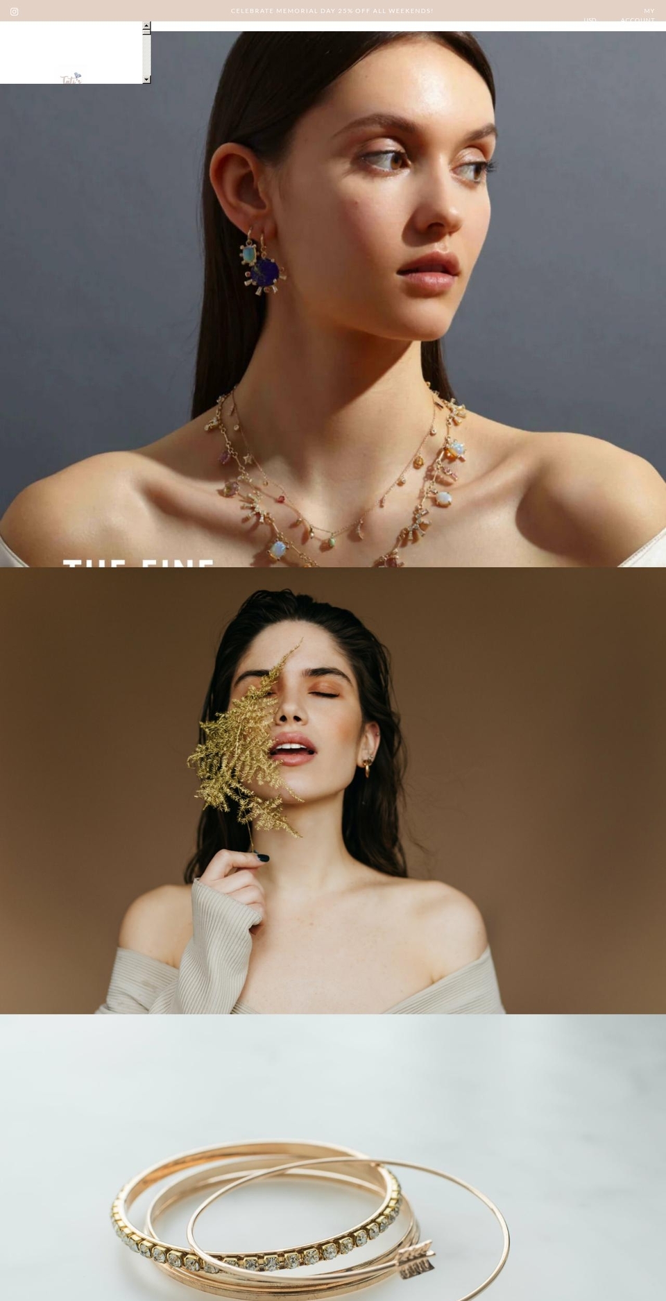 tatiscustomjewelz.com shopify website screenshot