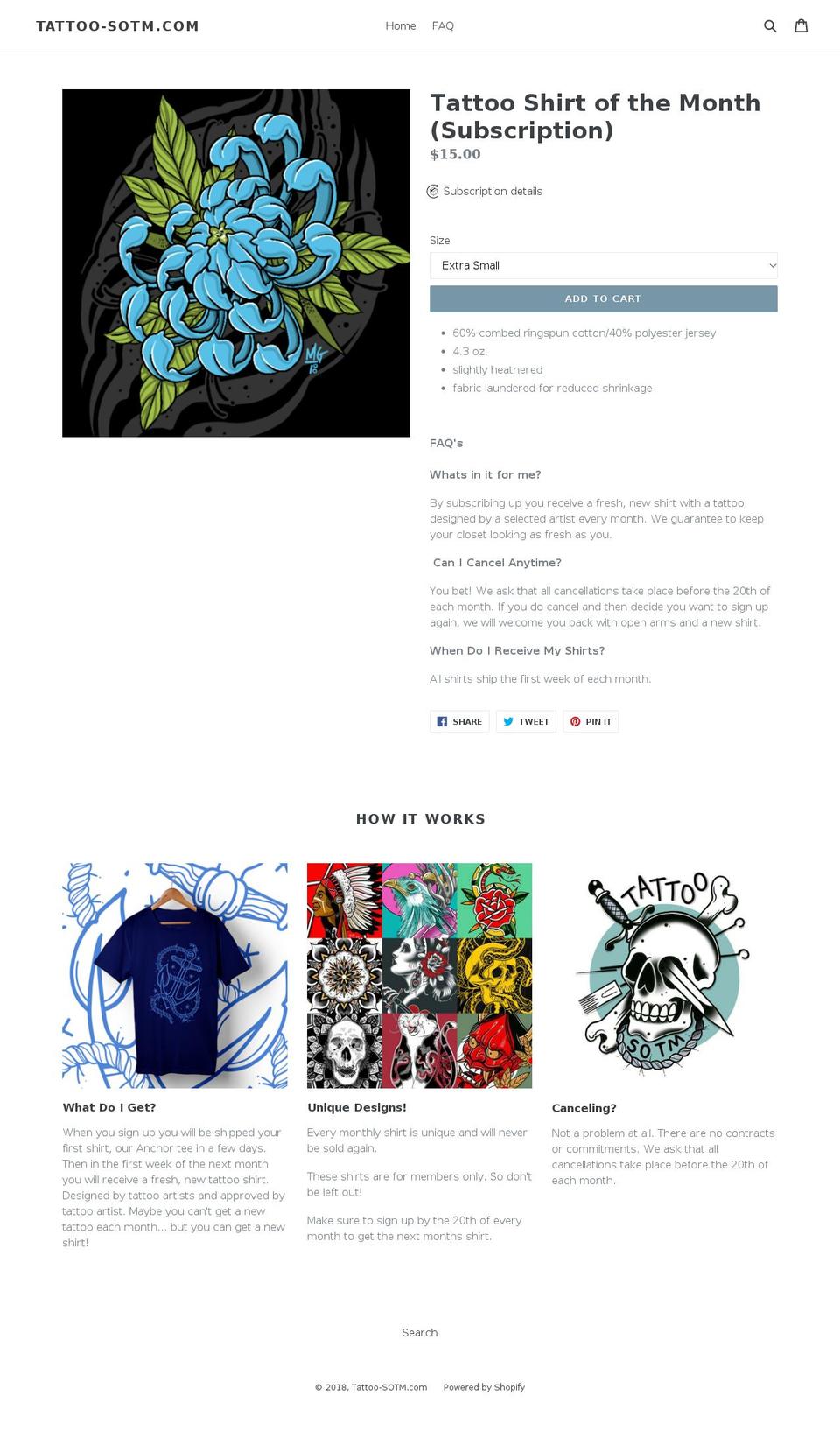 tattoo-sotm.com — Shopify storefront screenshot
