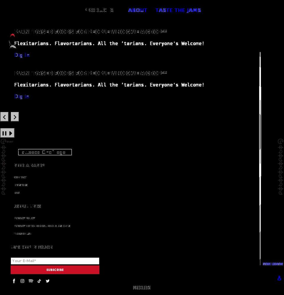 tattooedchef.myshopify.com shopify website screenshot