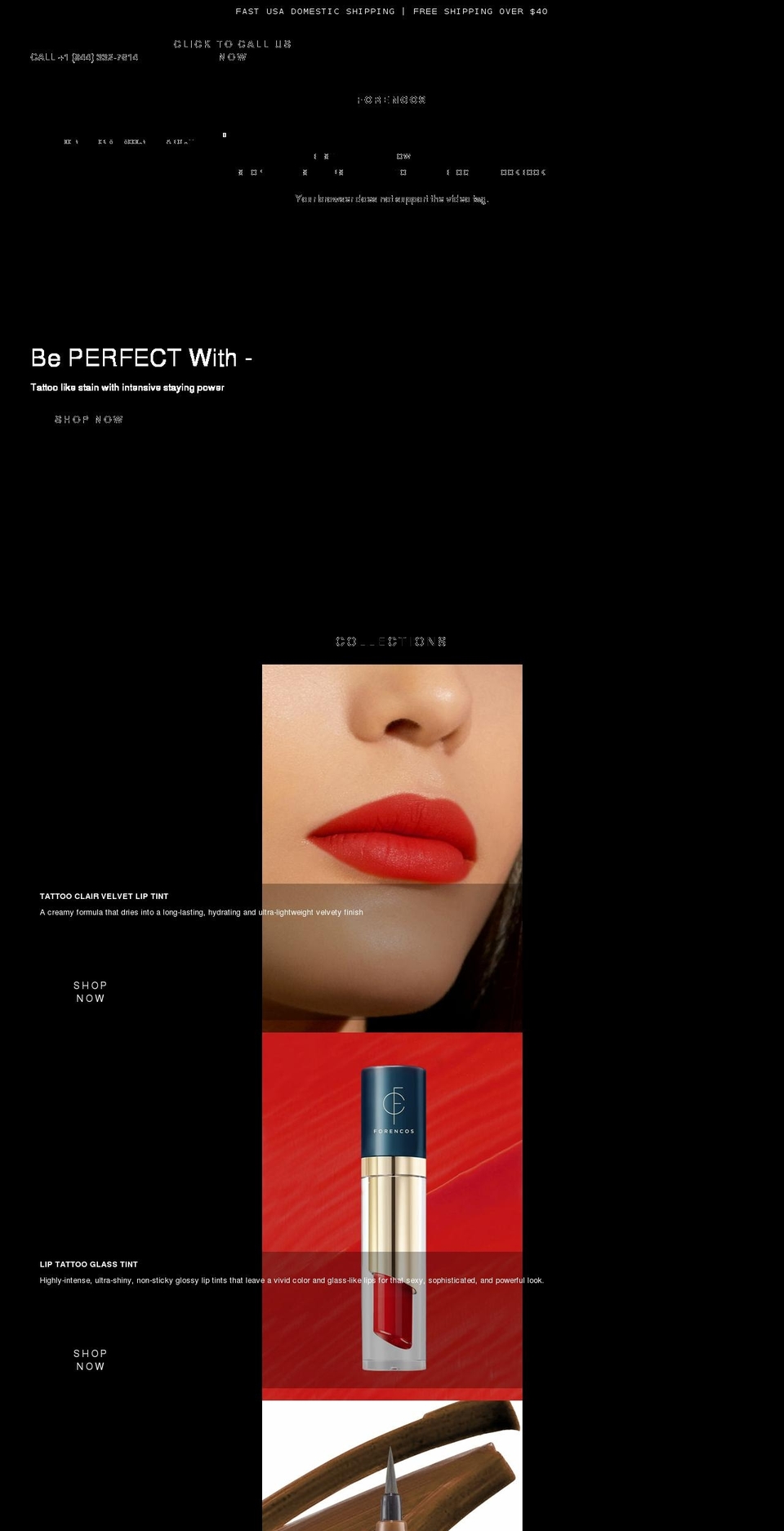 tattootint.com shopify website screenshot