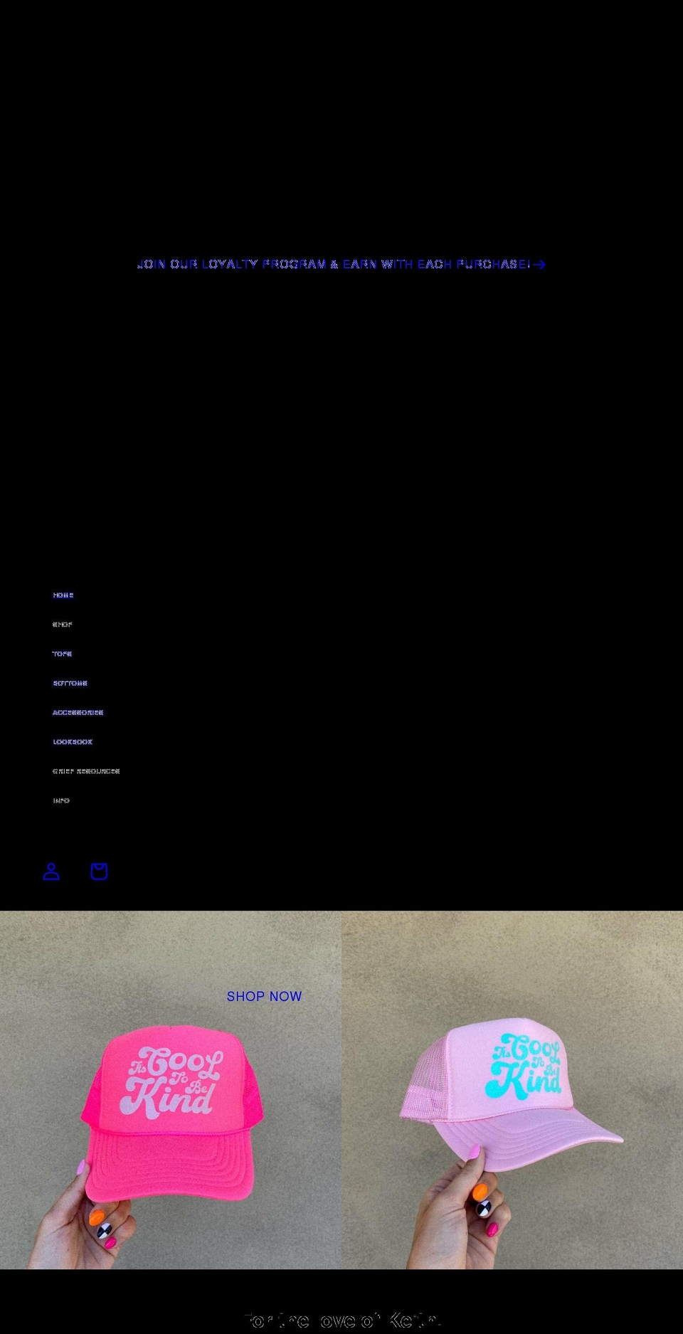 tatumthelabel.com shopify website screenshot