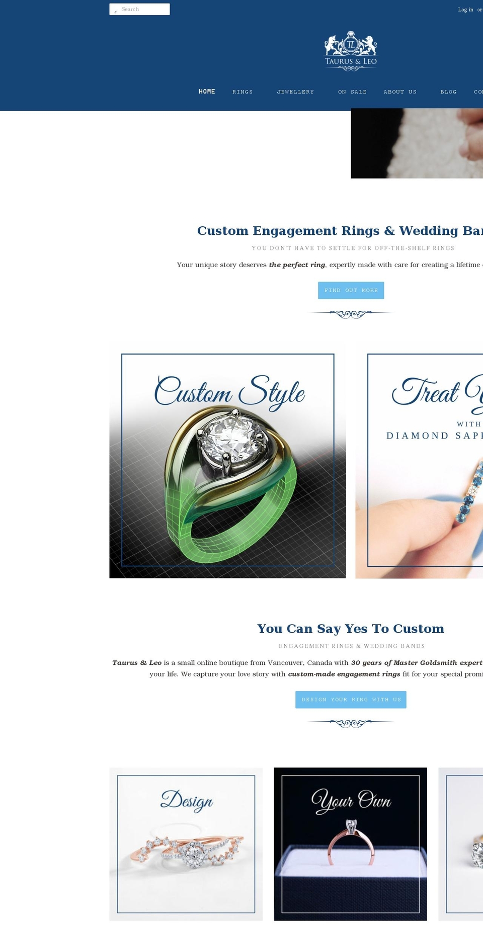 taurusandleo.com shopify website screenshot