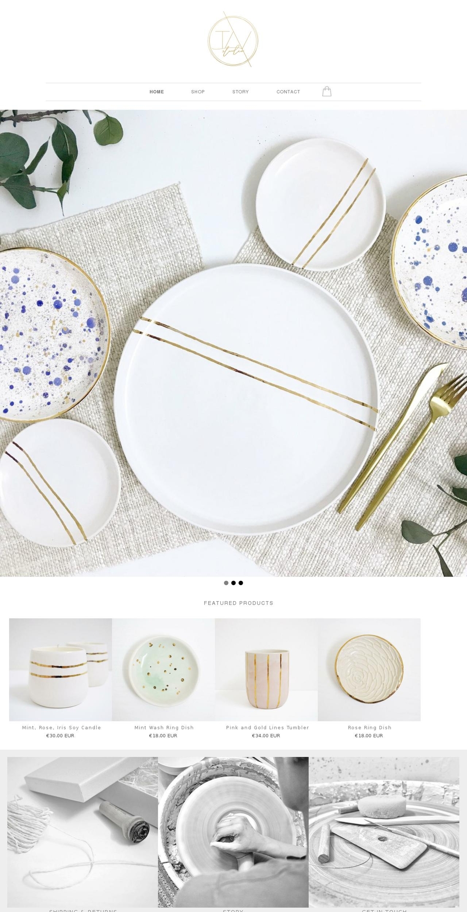 tav-studio.com — Shopify storefront screenshot