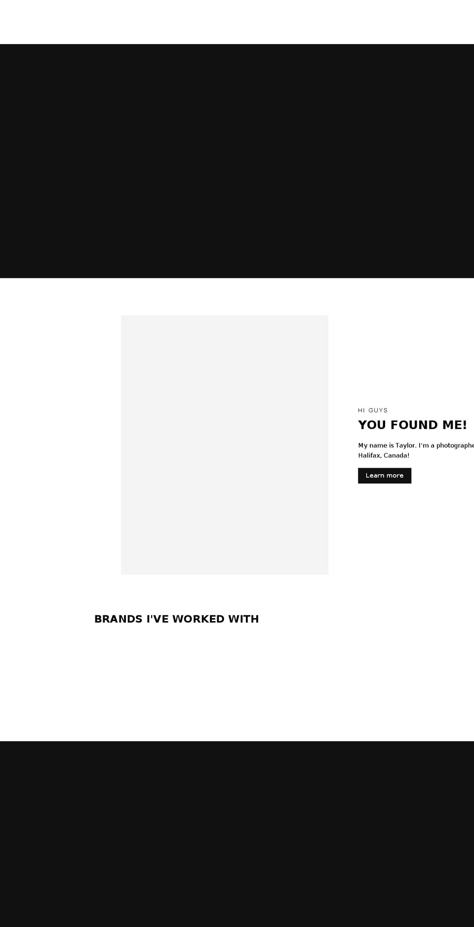 taylornorthey.com — Shopify storefront screenshot
