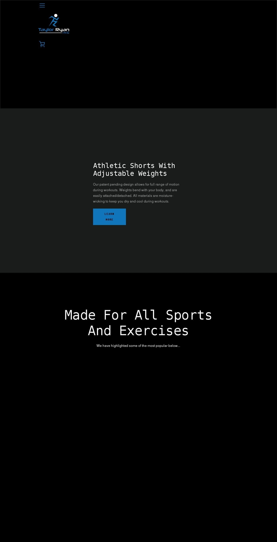 taylorryaninc.com shopify website screenshot