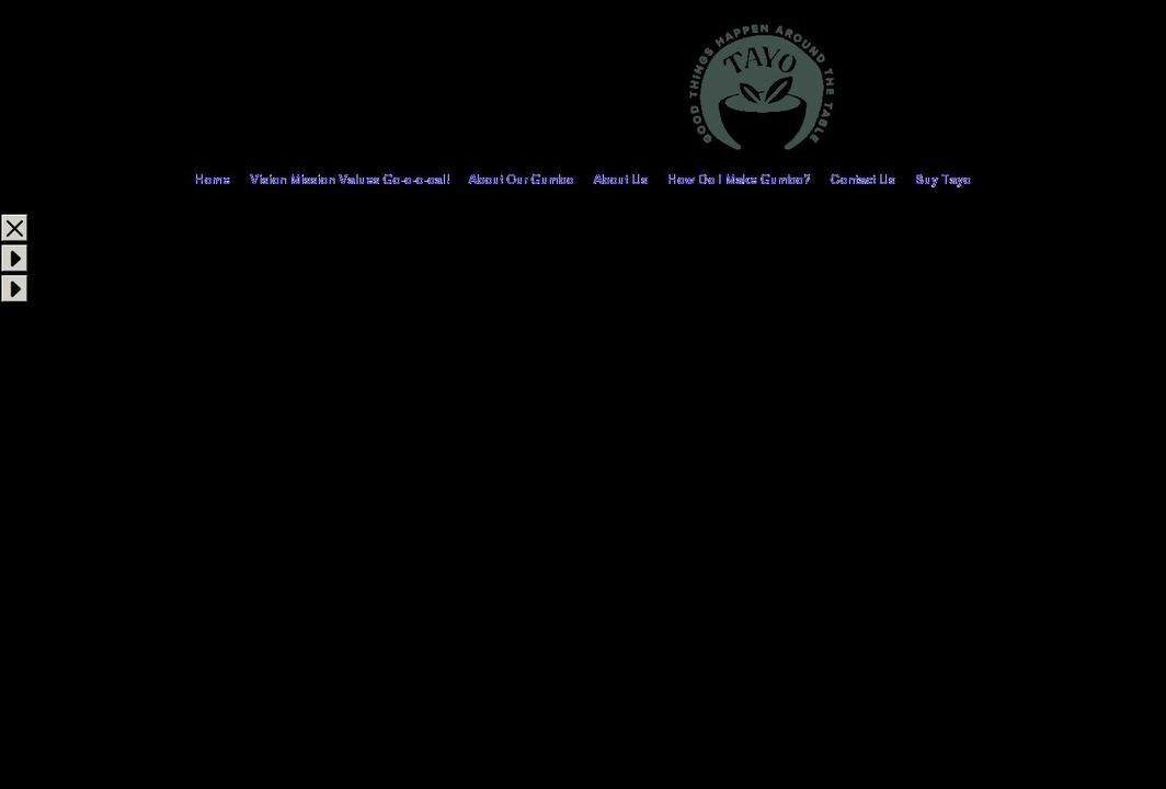 tayofoods.com shopify website screenshot