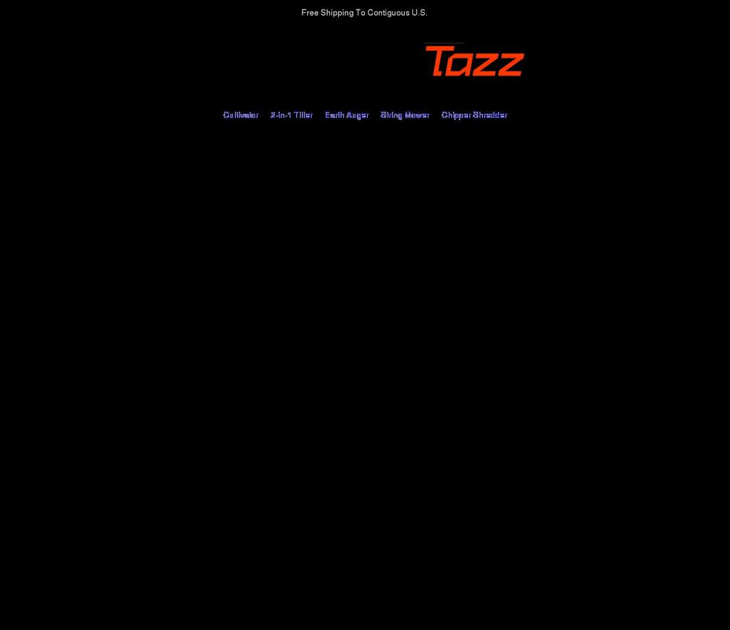 tazzoutdoorproducts.com shopify website screenshot