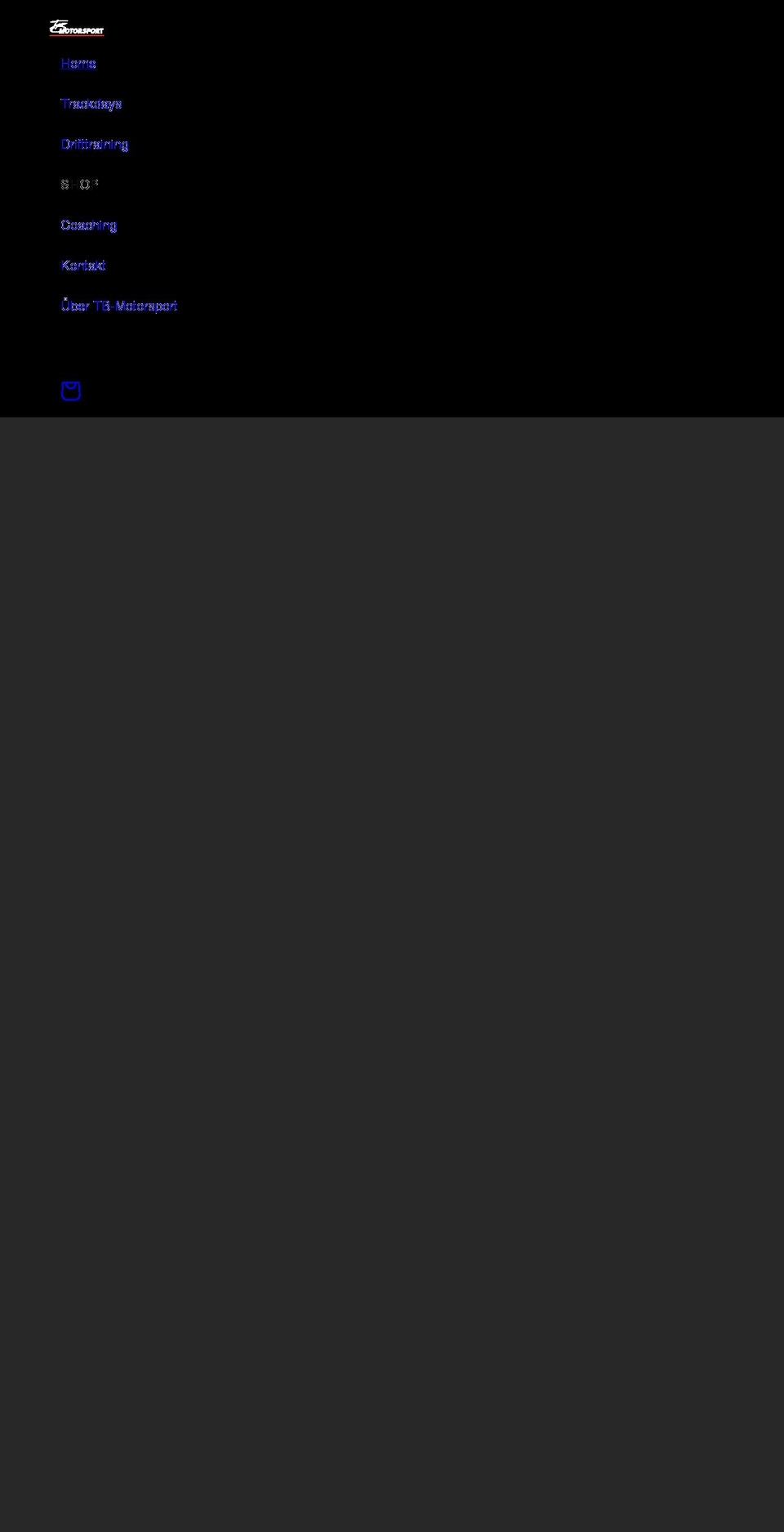 tb-motorsport.com shopify website screenshot